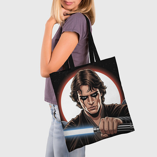 Сумка-шоппер Энакин скайуокер звездные войны / 3D-принт – фото 3