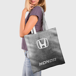 Сумка-шопер Honda - grey gradient по-центру, цвет: 3D-принт — фото 2