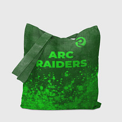 Сумка-шопер ARC Raiders - green gradient посередине, цвет: 3D-принт