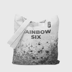 Сумка-шопер Rainbow Six - white gradient посередине, цвет: 3D-принт