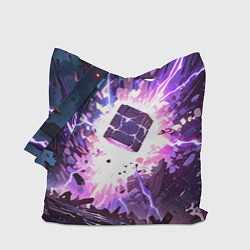 Сумка-шопер Магический куб, цвет: 3D-принт
