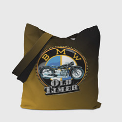 Сумка-шопер Ретро мотоцикл BMW, цвет: 3D-принт