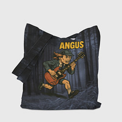 Сумка-шопер Ангус ACDC, цвет: 3D-принт
