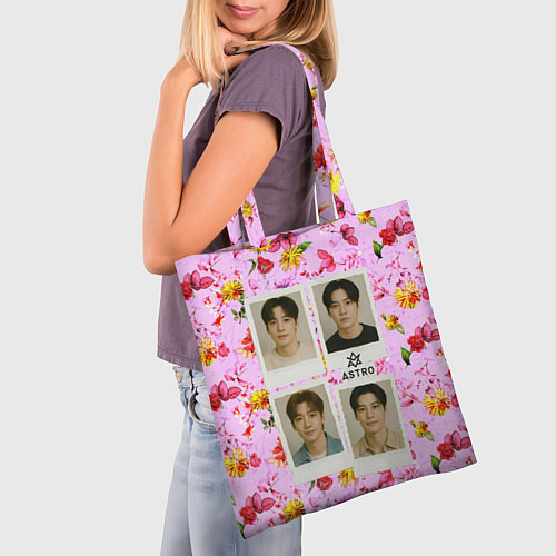 Сумка-шоппер ASTRO фотографии участников группы / 3D-принт – фото 3