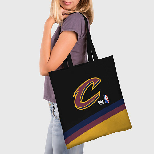 Сумка-шоппер Cleveland Cavaliers NBA basketball / 3D-принт – фото 3