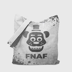 Сумка-шопер FNAF - white gradient, цвет: 3D-принт