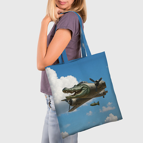 Сумка-шоппер Бомбардиро крокодило / 3D-принт – фото 3