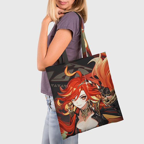 Сумка-шоппер Mavuika Genshin Impact / 3D-принт – фото 3