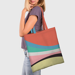 Сумка-шопер Спектр июнь, цвет: 3D-принт — фото 2