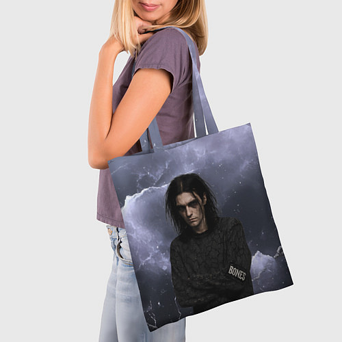 Сумка-шоппер Bones в образе психа / 3D-принт – фото 3