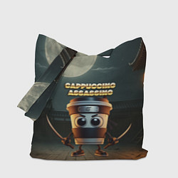 Сумка-шоппер Cappuccino Assassino мем