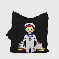 Сумка-шопер Маленький морячок, цвет: 3D-принт