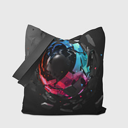 Сумка-шопер Abstract graphics, цвет: 3D-принт