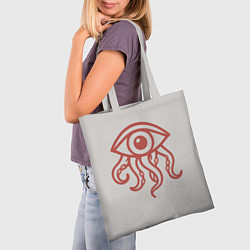 Сумка-шопер Глаз с щупальцами осьминога, цвет: 3D-принт — фото 2