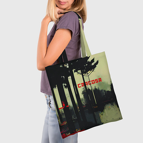 Сумка-шоппер Мистический лес Каркозы / 3D-принт – фото 3