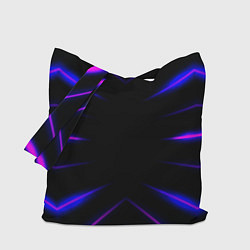 Сумка-шоппер Color black neon neon