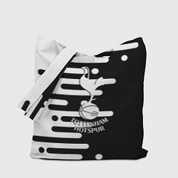 Сумка-шопер Тоттенхэм Хотспур геометрия, цвет: 3D-принт