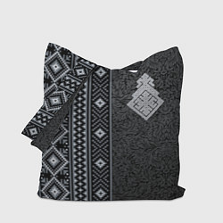 Сумка-шопер Славянский орнамент Макошь, цвет: 3D-принт