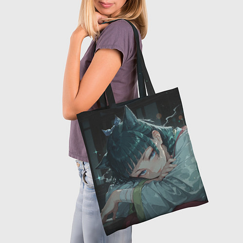 Сумка-шоппер Маомао с кошачьими ушками / 3D-принт – фото 3