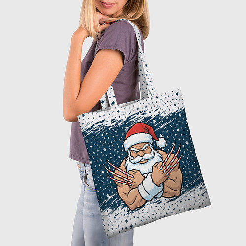 Сумка-шоппер Сантамаха / 3D-принт – фото 3