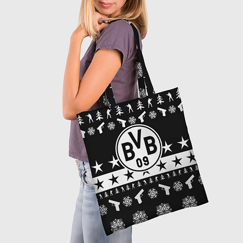 Сумка-шоппер Borussia x counter strike / 3D-принт – фото 3