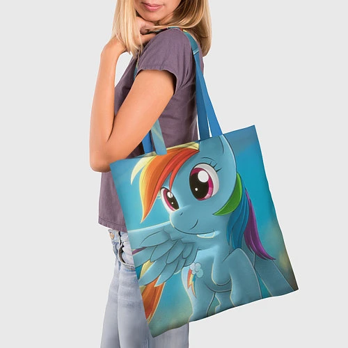 Сумка-шоппер My littlle pony / 3D-принт – фото 3