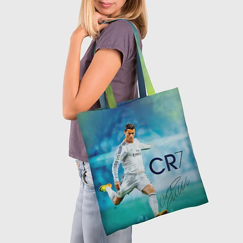 Сумка-шоппер CR Ronaldo / 3D-принт – фото 3