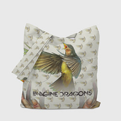 Сумка-шопер Imagine Dragons: Fly, цвет: 3D-принт