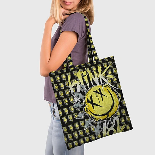 Сумка-шоппер Blink-182: Smile / 3D-принт – фото 3
