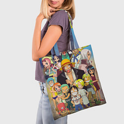 Сумка-шопер One Piece, цвет: 3D-принт — фото 2