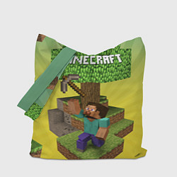 Сумка-шопер Minecraft Tree, цвет: 3D-принт