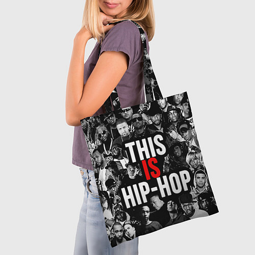 Сумка-шоппер This is hip-hop / 3D-принт – фото 3