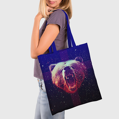 Сумка-шоппер Roar Bear / 3D-принт – фото 3