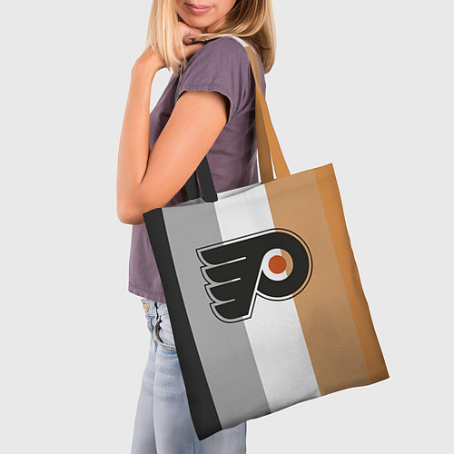 Сумка-шоппер Philadelphia Flyers / 3D-принт – фото 3