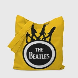 Сумка-шопер The Beatles: Yellow Vinyl, цвет: 3D-принт