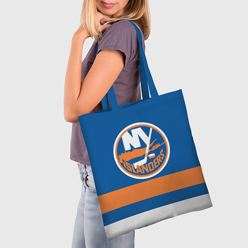 Сумка-шоппер New York Islanders / 3D-принт – фото 3