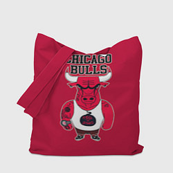 Сумка-шопер Chicago bulls, цвет: 3D-принт