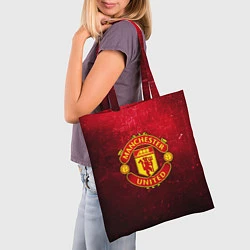 Сумка-шопер Манчестер Юнайтед, цвет: 3D-принт — фото 2