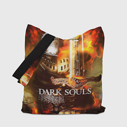 Сумка-шопер Dark Souls War, цвет: 3D-принт