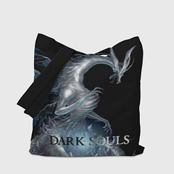 Сумка-шопер Dark souls Sith dragon, цвет: 3D-принт