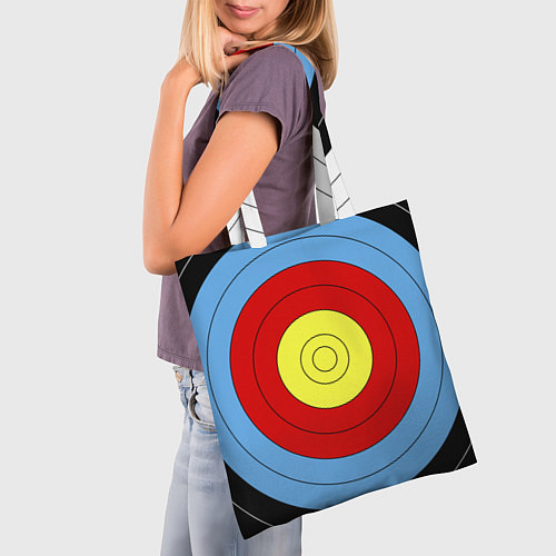 Сумка-шоппер Мишень для лука / 3D-принт – фото 3