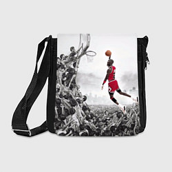 Сумка на плечо Michael Jordan NBA, цвет: 3D-принт