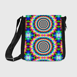 Сумка на плечо Grazy fractal, цвет: 3D-принт