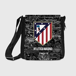 Сумка на плечо Атлетико Мадрид цвета 3D-принт — фото 1