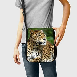 Сумка на плечо Лик леопарда, цвет: 3D-принт — фото 2
