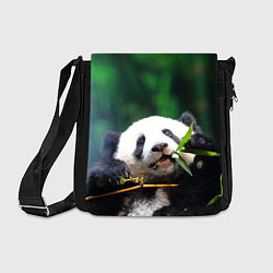 Сумка на плечо Панда на ветке, цвет: 3D-принт
