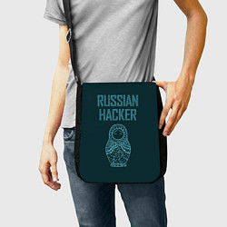 Сумка на плечо Русский хакер, цвет: 3D-принт — фото 2