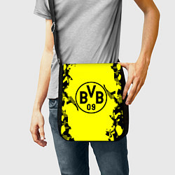 Сумка на плечо FC Borussia Dortmund: Yellow & Black, цвет: 3D-принт — фото 2