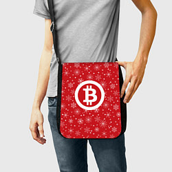 Сумка на плечо Bitcoin: New Year, цвет: 3D-принт — фото 2