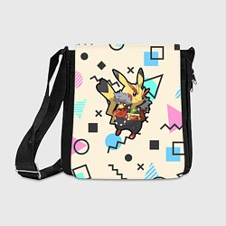 Сумка на плечо Pikachu Geometry, цвет: 3D-принт